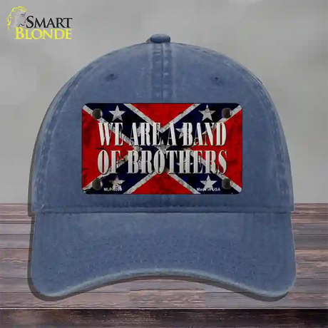 Band Of Brothers Novelty License Plate Hat Unconstructed Cotton / Navy