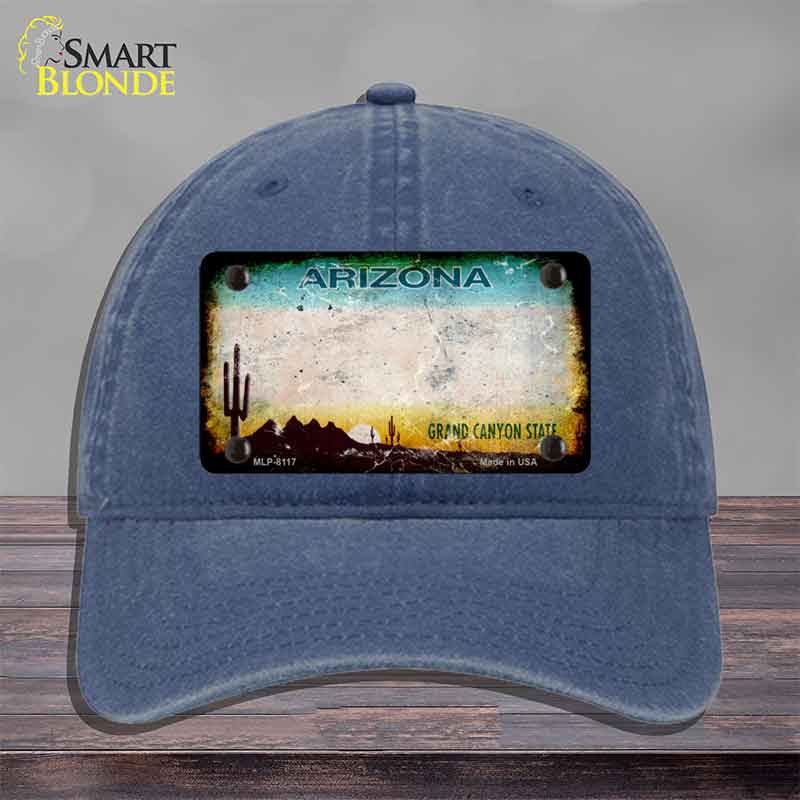 Arizona State Rusty Novelty License Plate Hat HAT-MLP-8117