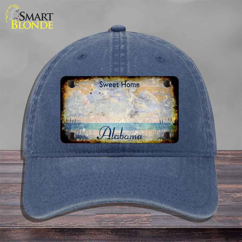 Alabama State Rusty Novelty License Plate Hat HAT-MLP-8118