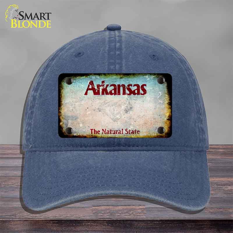 Arkansas State Rusty Novelty License Plate Hat HAT-MLP-8120