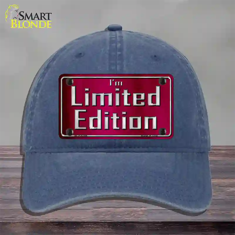 Im Limited Edition Novelty License Plate Hat Unconstructed Cotton / Navy