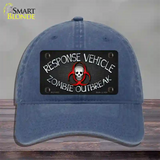 Response Vehicle Novelty License Plate Hat Unconstructed Cotton / Navy