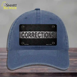 Corrections Novelty License Plate Hat Unconstructed Cotton / Navy