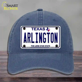 Arlington Texas Novelty License Plate Hat Unconstructed Cotton / Navy