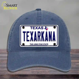 Texarkana Texas Novelty License Plate Hat Unconstructed Cotton / Navy