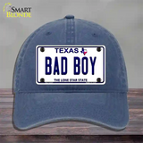 Bad Boy Texas Novelty License Plate Hat Unconstructed Cotton / Navy