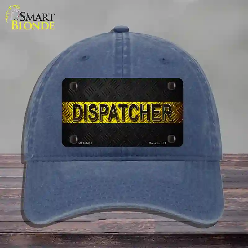 Dispatcher Novelty License Plate Hat Unconstructed Cotton / Navy