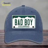 Bad Boy Colorado Novelty License Plate Hat Unconstructed Cotton / Navy