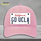 Go UCLA Novelty License Plate Hat Unconstructed Cotton / Pink