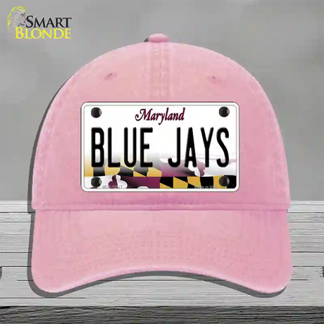 Blue Jays Novelty License Plate Hat Unconstructed Cotton / Pink