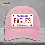 Eagles Novelty License Plate Hat Unconstructed Cotton / Pink