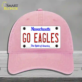 Go Eagles Novelty License Plate Hat Unconstructed Cotton / Pink