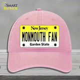 Monmouth Fan Novelty License Plate Hat Unconstructed Cotton / Pink