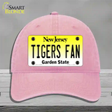 Tigers Fan New Jersey Novelty License Plate Hat Unconstructed Cotton / Pink