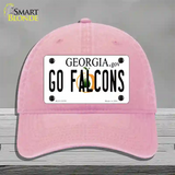 Go Falcons Novelty License Plate Hat Tag Unconstructed Cotton / Pink