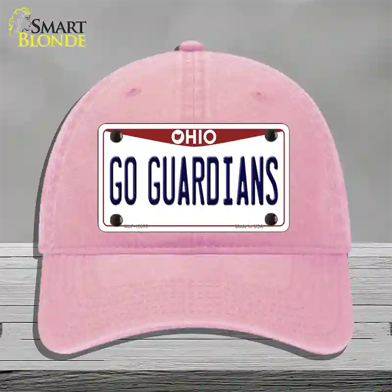 Go Guardians Ohio Novelty License Plate Hat Tag Unconstructed Cotton / Pink