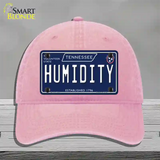 Humidity Tennessee Blue Novelty License Plate Hat Tag Unconstructed Cotton / Pink