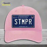 Stmpr Tennessee Blue Novelty License Plate Hat Tag Unconstructed Cotton / Pink