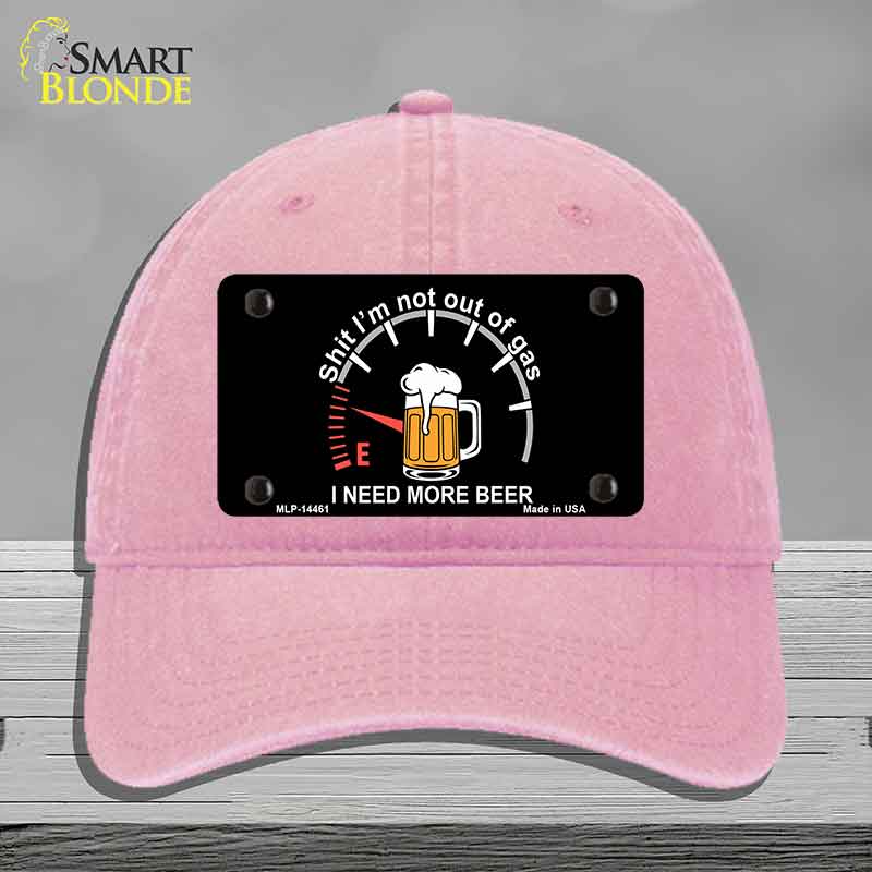 I Need More Beer Novelty License Plate Hat HAT-MLP-14461