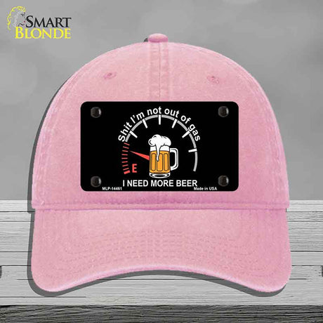 I Need More Beer Novelty License Plate Hat HAT-MLP-14461