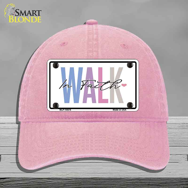 Walk In Faith Novelty License Plate Hat HAT-MLP-14476