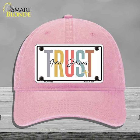 Trust In Jesus Novelty License Plate Hat HAT-MLP-14482