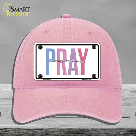 Pray Without Ceasing Novelty License Plate Hat HAT-MLP-14483