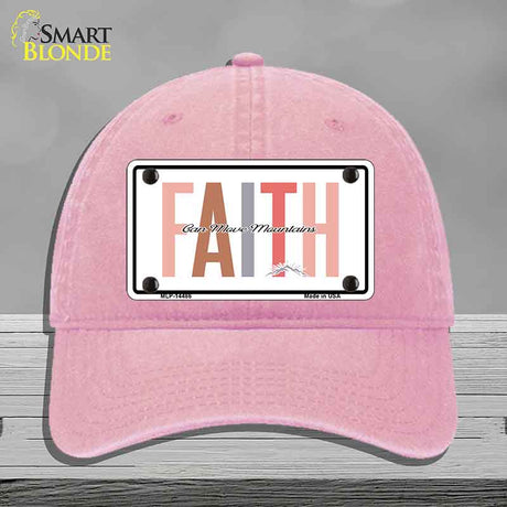 Faith Can Move Mountains Novelty License Plate Hat HAT-MLP-14486