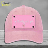 Im Literally Just a Girl Novelty License Plate Hat HAT-MLP-14530