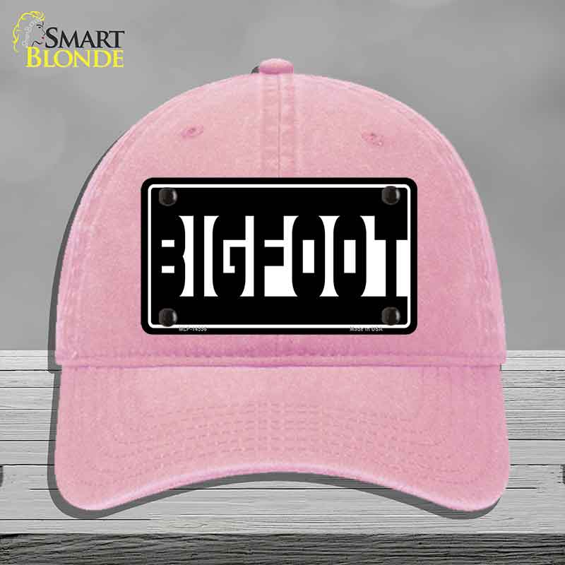 Bigfoot Hidden Novelty License Plate Hat HAT-MLP-14556