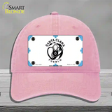 Santa Clara Pueblo Flag Novelty License Plate Hat Unconstructed Cotton / Pink