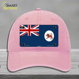 Tasmania Flag Novelty License Plate Hat Unconstructed Cotton / Pink