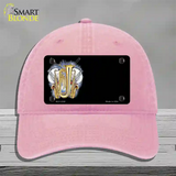 Band Musical Instruments Offset Novelty License Plate Hat Unconstructed Cotton / Pink