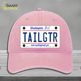 Tailgtr Washington DC Novelty License Plate Hat Unconstructed Cotton / Pink