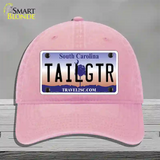 Tailgter South Carolina Novelty License Plate Hat Unconstructed Cotton / Pink