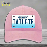 Tailgtr Kentucky Novelty License Plate Hat Unconstructed Cotton / Pink