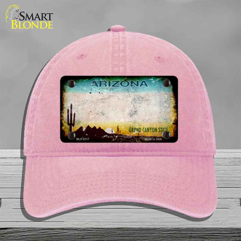 Arizona State Rusty Novelty License Plate Hat HAT-MLP-8117