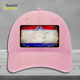 Ohio Birthplace of Aviation Rusty Blank Novelty License Plate Hat Unconstructed Cotton / Pink