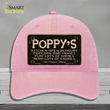 At Poppys Novelty License Plate Hat Unconstructed Cotton / Pink