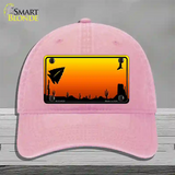 Arrowhead Blank Scenic Novelty License Plate Hat Unconstructed Cotton / Pink