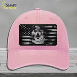 Maine Carbon Fiber Novelty License Plate Hat Unconstructed Cotton / Pink