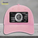 Minnesota Carbon Fiber Novelty License Plate Hat Unconstructed Cotton / Pink