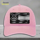 Mississippi Carbon Fiber Novelty License Plate Hat Unconstructed Cotton / Pink