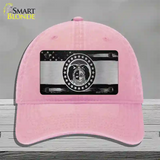 Missouri Carbon Fiber Novelty License Plate Hat Unconstructed Cotton / Pink