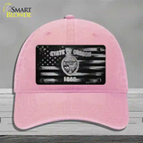 Oregon Carbon Fiber Novelty License Plate Hat Unconstructed Cotton / Pink