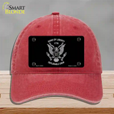 Sons of Liberty 1776 Novelty License Plate Hat Tag Unconstructed Cotton / Red