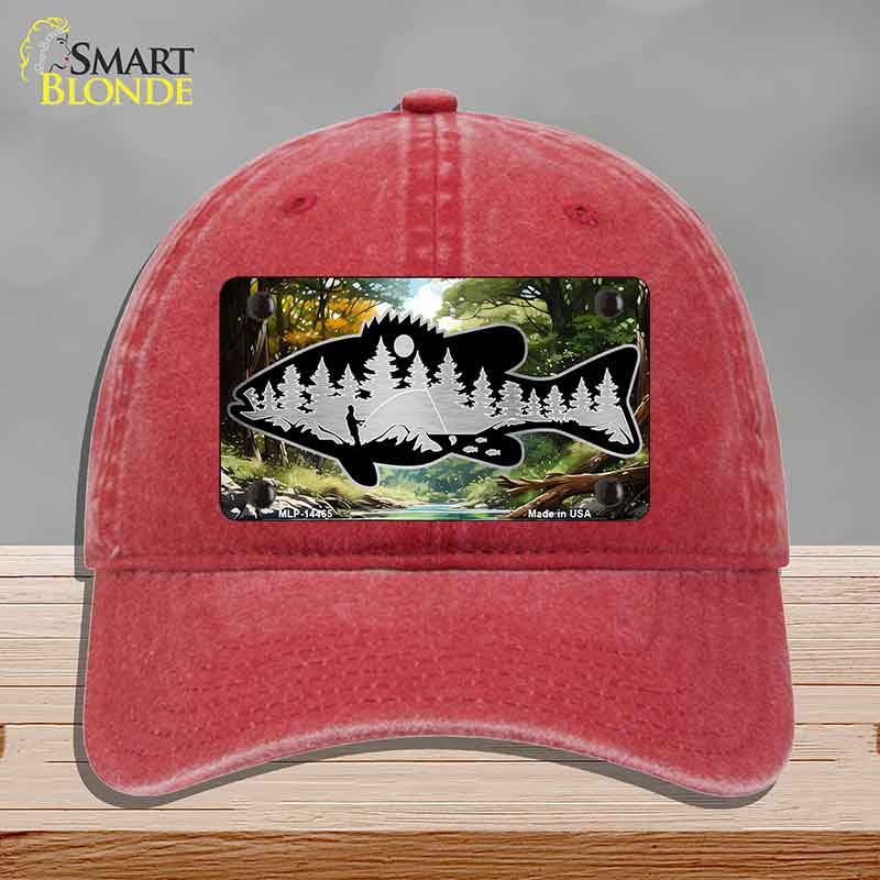 Fishing in the Pines Natures Escape Novelty License Plate Hat HAT-MLP-14465