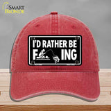 Id Rather Be F---ing Novelty License Plate Hat HAT-MLP-14469