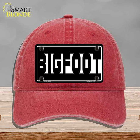 Bigfoot Hidden Novelty License Plate Hat HAT-MLP-14556