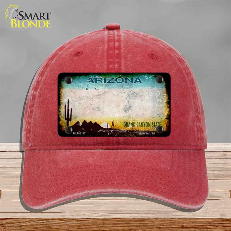 Arizona State Rusty Novelty License Plate Hat HAT-MLP-8117